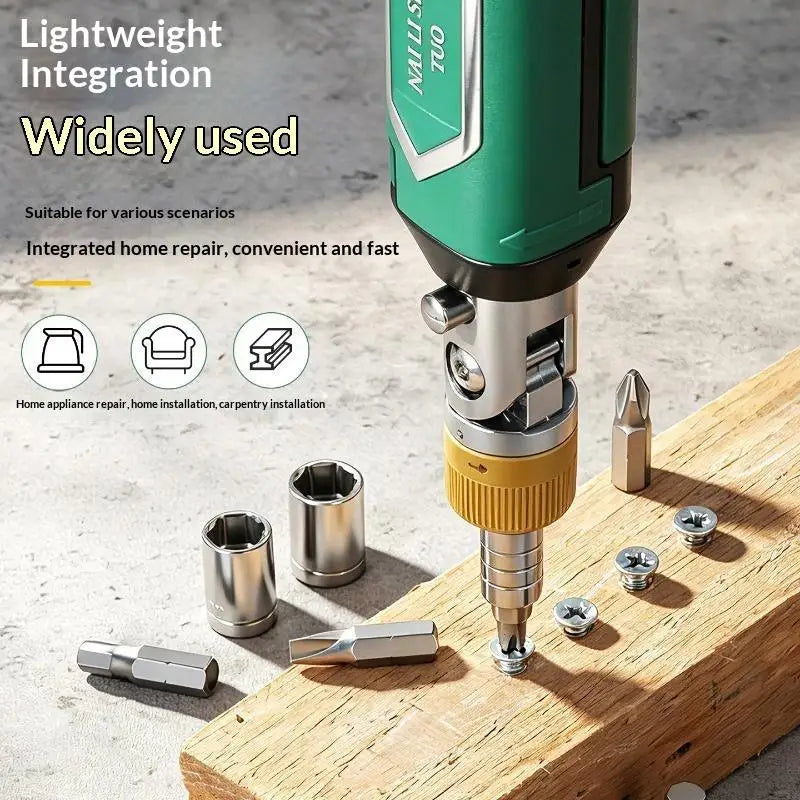 14-in-1 Ratchet Screwdriver Set | Magnetic Cr-V Bit Kit Ratchet Screwdriver Set Nixie