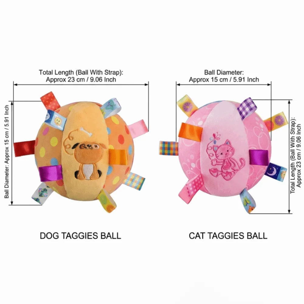 Nixie Elastic Sensory Chew Ball – Textured Dog Toy for All Breeds Dog Chew Toy Nixie