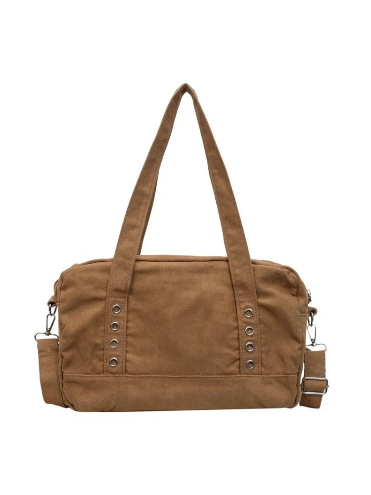 Nixie Women's Denim Tote Bag – Large Shoulder Crossbody Denim Tote Bag Nixie