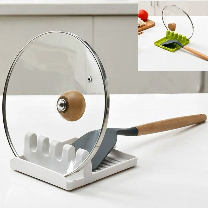 Kitchen Spoon Rest Holder – Spatula & Chopstick Rack Organizer Utensil Holder Rack Nixie