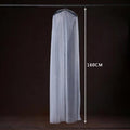 Transparent Tulle Dress Dust Cover 160/180/200cm – White Mesh Garment Dust Cover Nixie A1-160cm