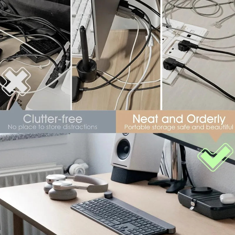 Portable Cable Organizer for Charging & Headphone Cables (5/10pk) Cable Organizer Nixie
