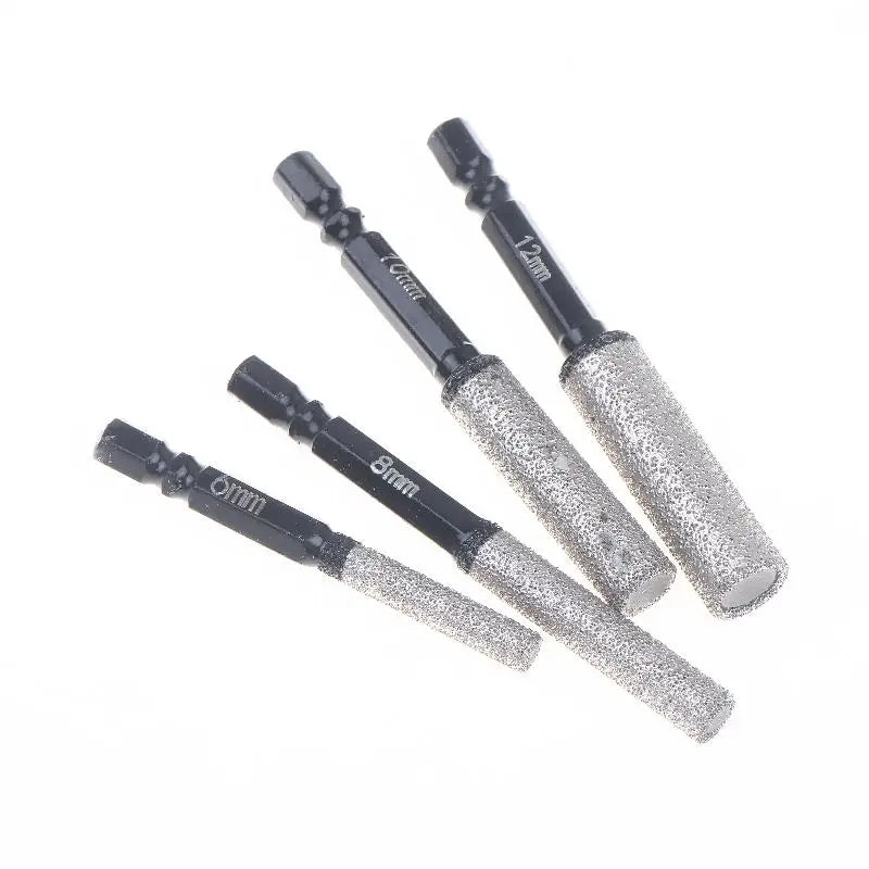 Vacuum Brazed Diamond Dry Drill Bit Set 5–12mm | Pack of 2 Diamond Drill Bit Set Nixie