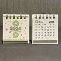 2026 Mini Desktop Calendar Lucky Cat Cute Desk Organizer Desktop Calendar Nixie Default Title