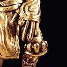 Mini Antique Brass Frog Statue – Desk Décor & Tea Pet Gift