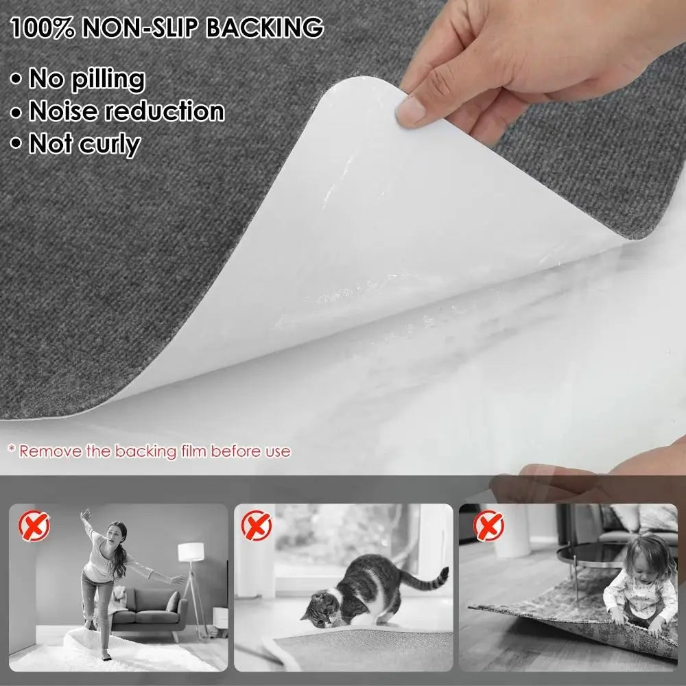 Anti-Slip Office Chair Mat – Floor Protection Pad 90x120cm Office Chair Mat Nixie