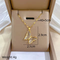 Butterfly Pendant Necklace Gold Stainless Steel Clavicle Chain Pendant Necklace Nixie XL2606-480