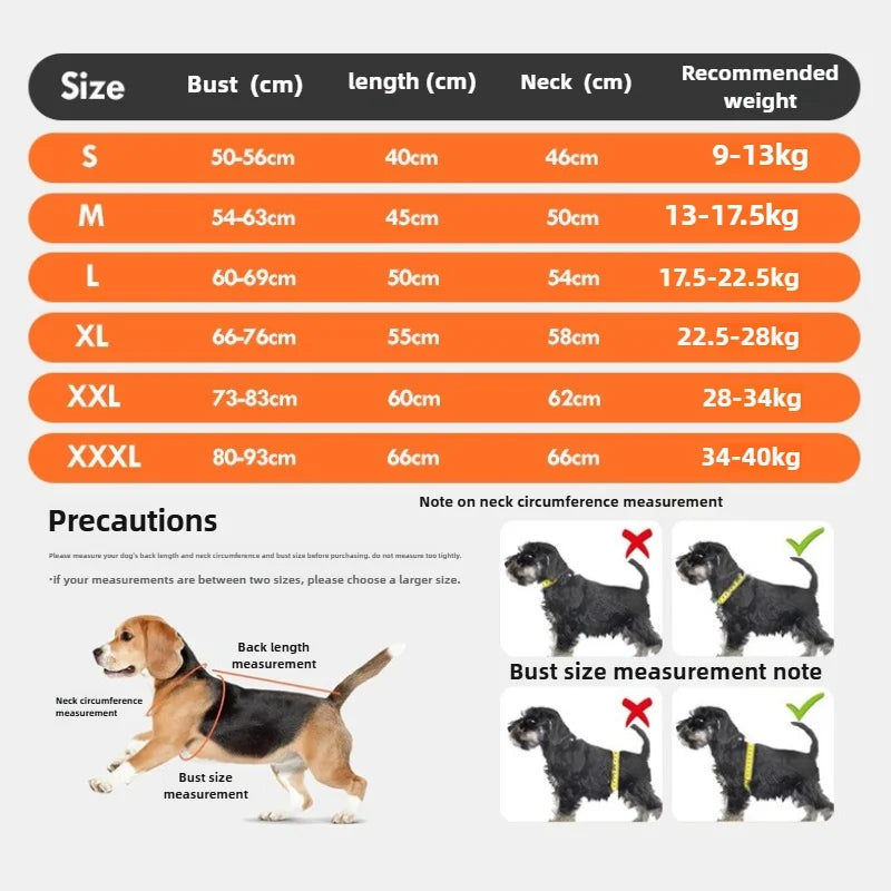 Reflective Waterproof Dog Raincoat with Hood & Leash Hole