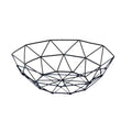 Black Gold Iron Fruit Basket – Multi-Size Kitchen Storage