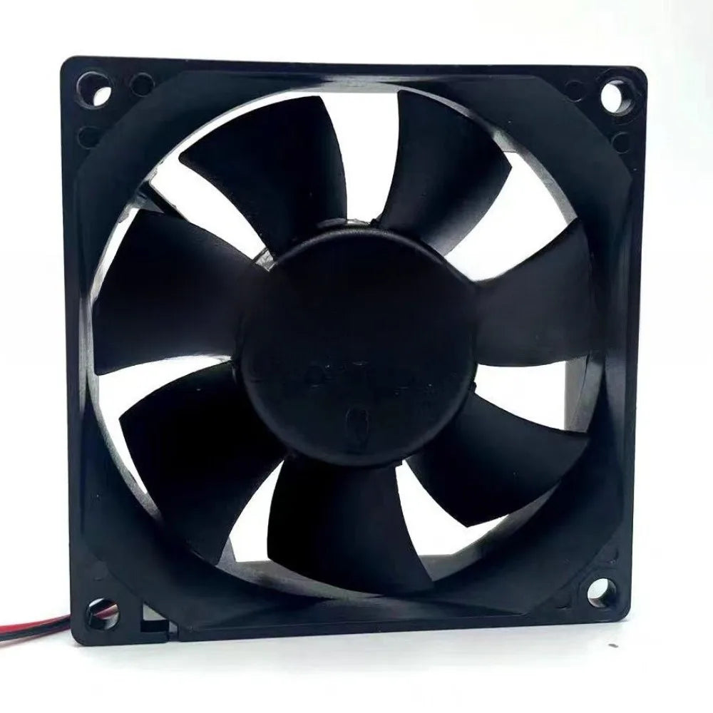 80mm Brushless DC Axial Cooling Fan 12V 3-Pin – EFC-08E12D UPS Brushless Cooling Fan Nixie EFC-08E12D-EF05-EF04