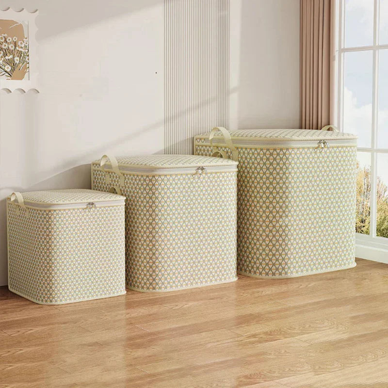 Extra Large Under Bed Storage Bag | Bedding & Clothing Organizer Bedding Storage Bag Nixie