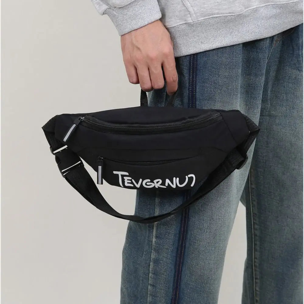 Large Capacity Nylon Waist Bag – Unisex Chest & Shoulder Pack Waist & Chest Bag Nixie
