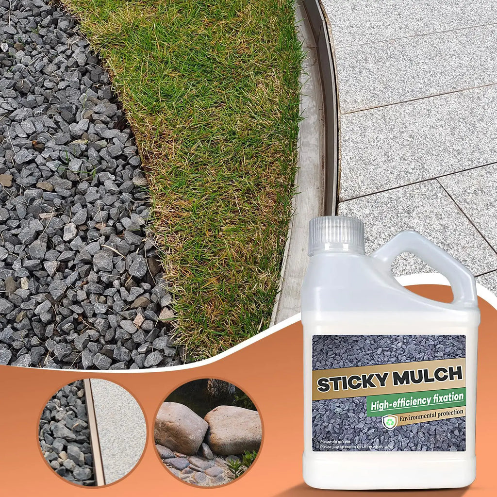 Landscape Glue 500g – Transparent Rock & Mulch Adhesive Landscape Adhesive Nixie