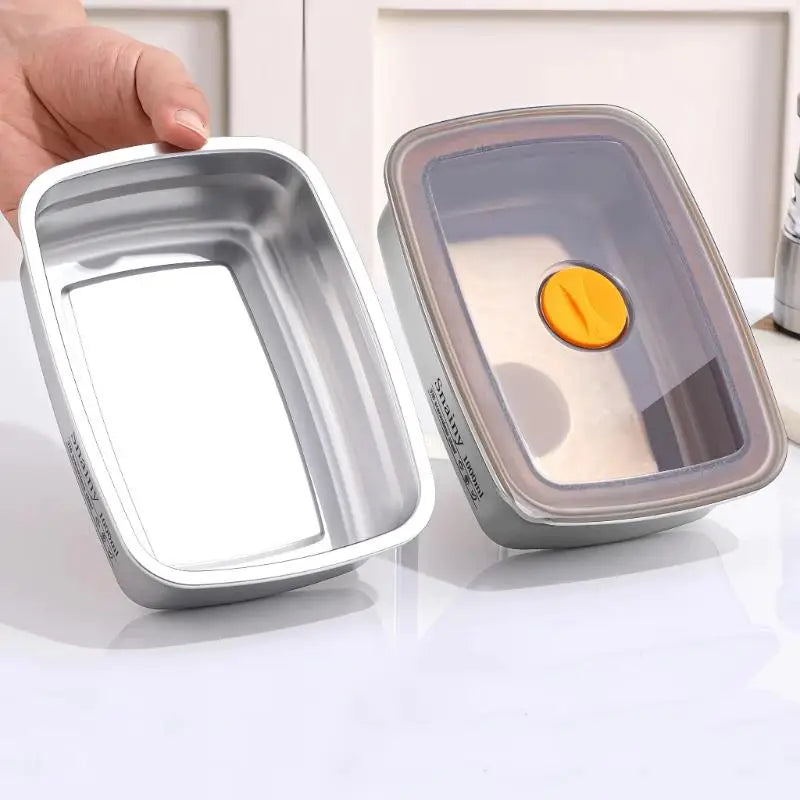 Stainless Steel Leakproof Lunch Box 600/1000/1500ml Food Container Lunch Box Container Nixie