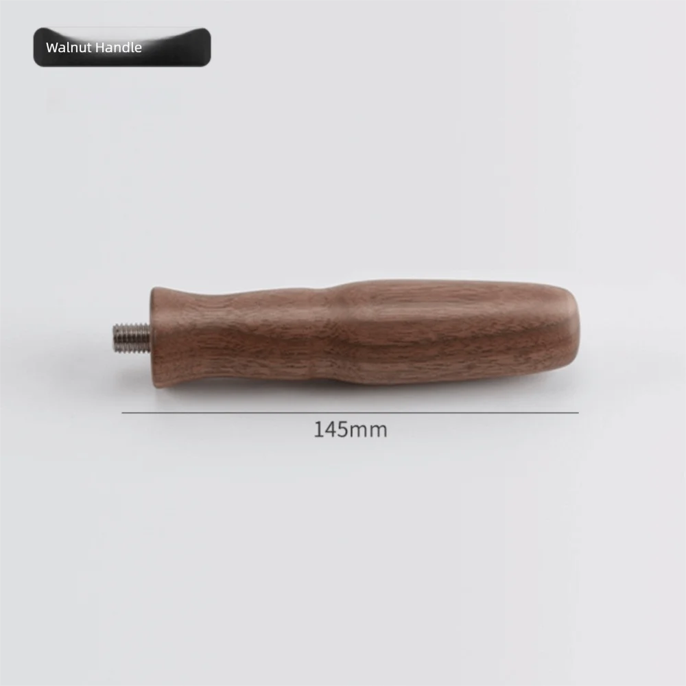 M10 Revolving Solid Wood Portafilter Handle 51/53/58mm Portafilter Handle Nixie E