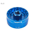 TOOPRE 5-in-1 Bike Bottom Bracket Wrench & BB Remover Tool Bike Bottom Bracket Tool Nixie BLUE Wrench