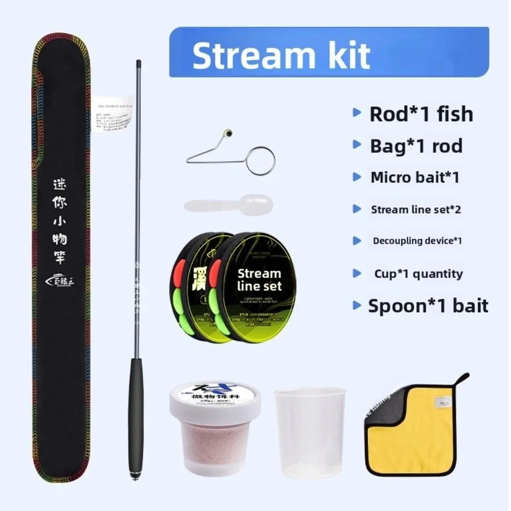 Ultra Light Telescopic Fishing Rod Set – Stream & River