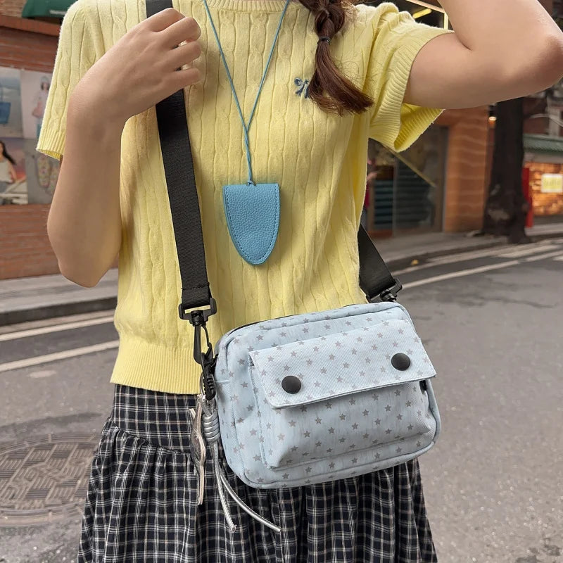 Women's Minimalist Square Crossbody Bag | Korean Retro Style Crossbody Shoulder Bag Nixie