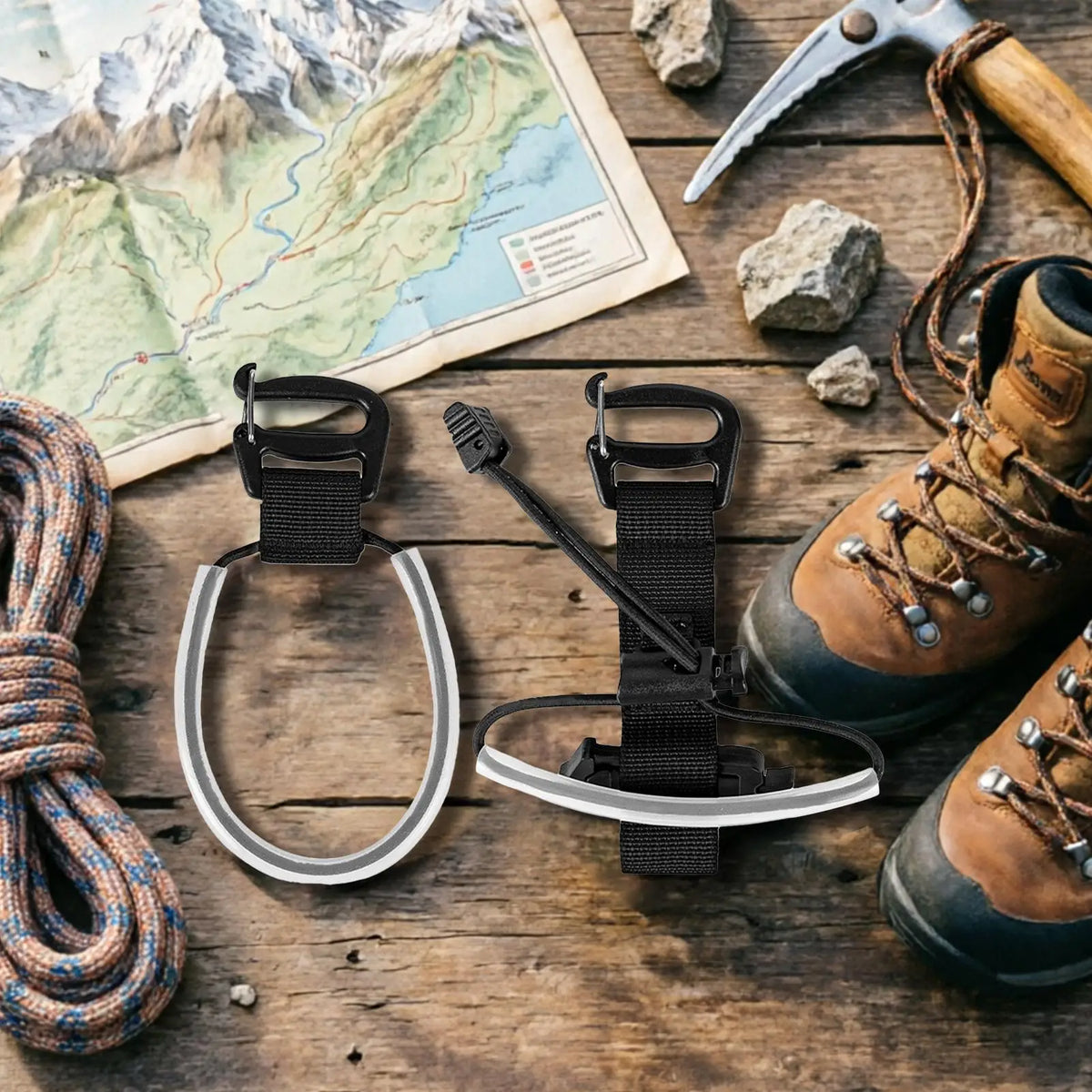 Hiking Pole Fixing Strap – Backpack Trekking Pole Holder