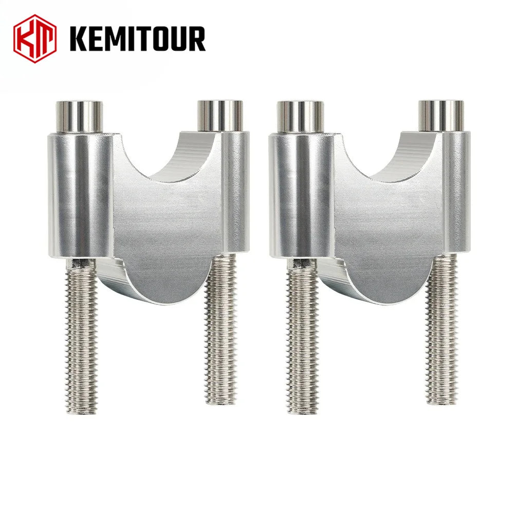 CNC Aluminum Motorcycle Handlebar Riser Clamp 22mm 28mm Handlebar Riser Clamp Nixie
