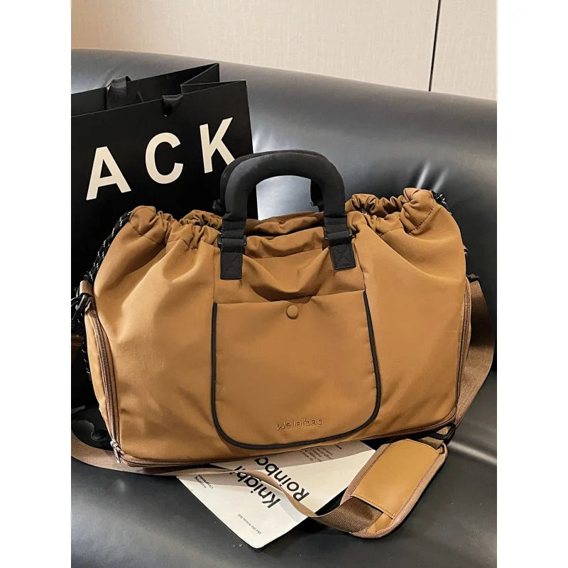 Nixie Large Travel Tote Bag – Expandable Gym & Weekend Bag Travel Tote Bag Nixie