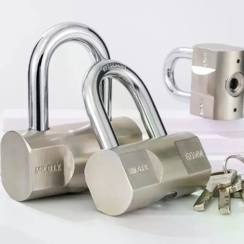 Heavy Duty Hardened Iron Padlock – Waterproof & Anti-Pick Security Padlock Nixie
