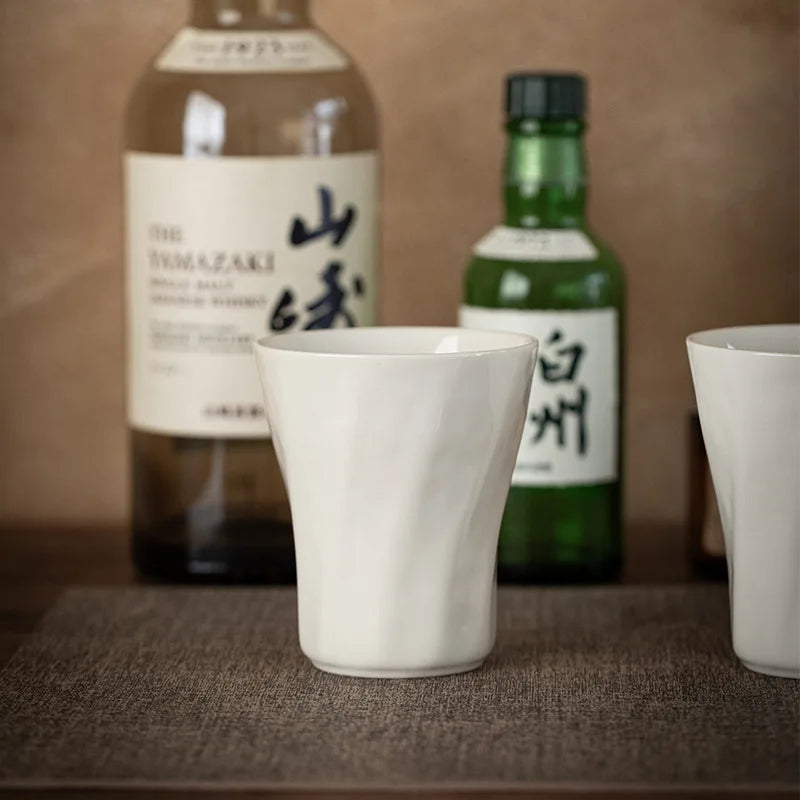 Dehua White Porcelain Coffee Cup 220ml – Ceramic Tea Mug Ceramic Coffee Mug Nixie