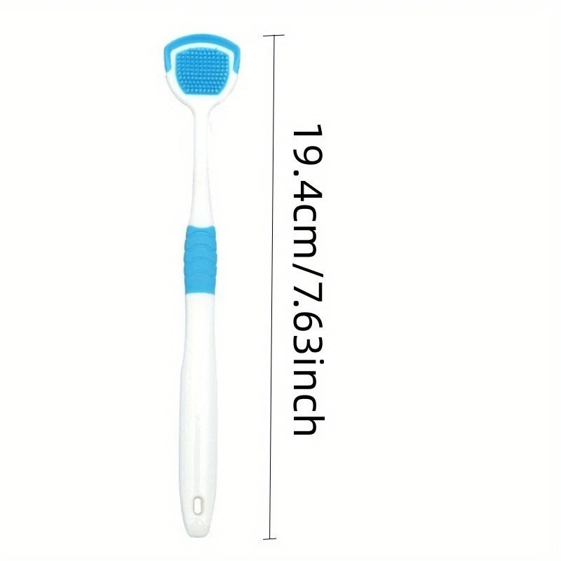 Dual-Sided Silicone Tongue Cleaner – Portable, Odor-Free Scraper Tongue Scraper Nixie