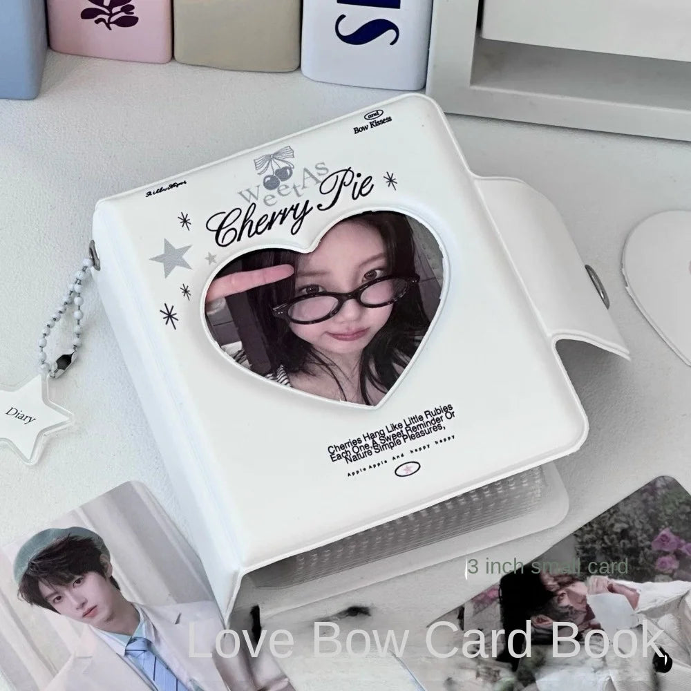Japanese Mini Card Album 3" – 16-Page PVC Photocard Collect Book Card Collect Album Nixie