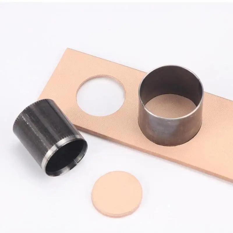 7-Piece Round Leather Punch Die Set – Carbon Steel Cutter 20–50mm Leather Punch Die Set Nixie