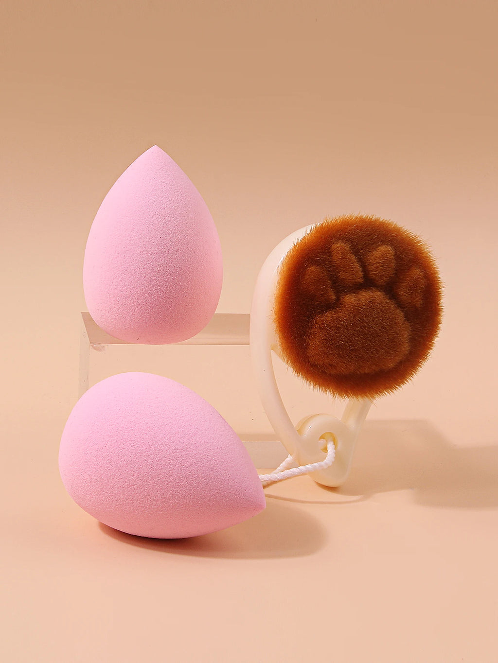 Facial Cleansing Kit – Soft Face Brush & Makeup Sponges Facial Cleansing Set Nixie