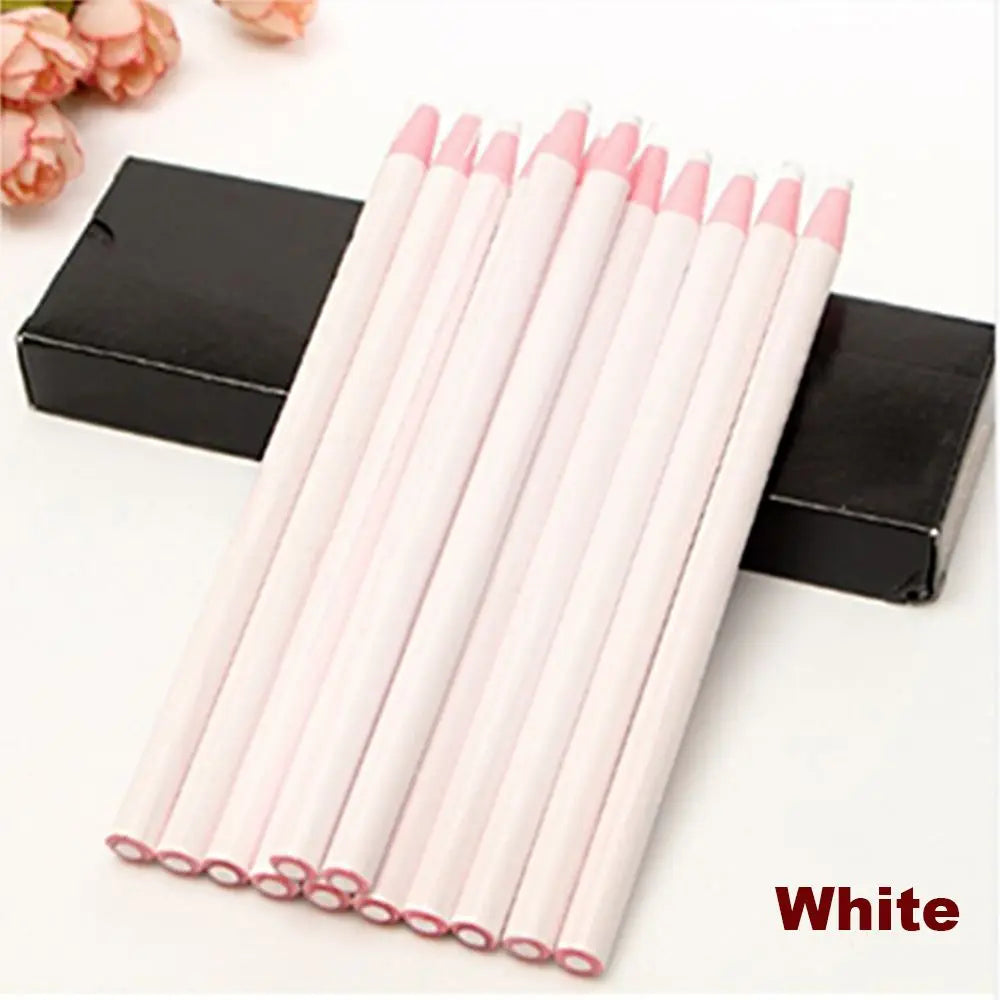 6-Piece Peel-Off Wax Marker Set – Colored Drawing Pencils Wax Marker Set Nixie white