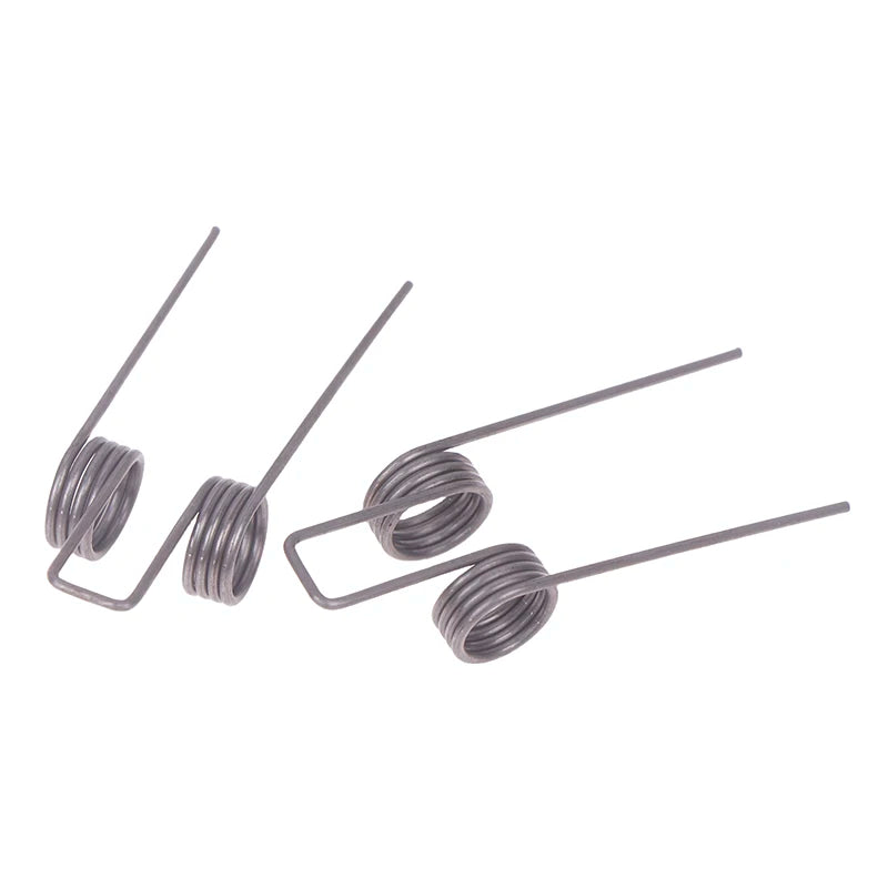 2PCS Double Torsion Spring 1.1mm Wire 10.5mm OD Steel Coil Torsion Spring Nixie
