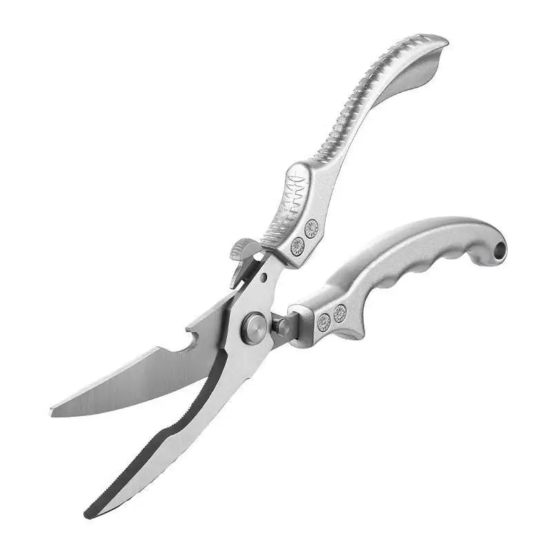 Stainless Steel Kitchen Shears – Bone, Meat & Vegetable Kitchen Shears Nixie
