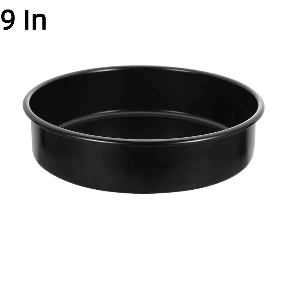 Non-Stick Carbon Steel Round Cake Pan | 4–10 Inch Sizes Cake Baking Pan Nixie 9 Inch