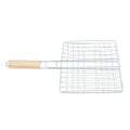 Stainless Steel Folding BBQ Grilling Basket – Fish, Meat & Veg BBQ Grilling Basket Nixie 1pc