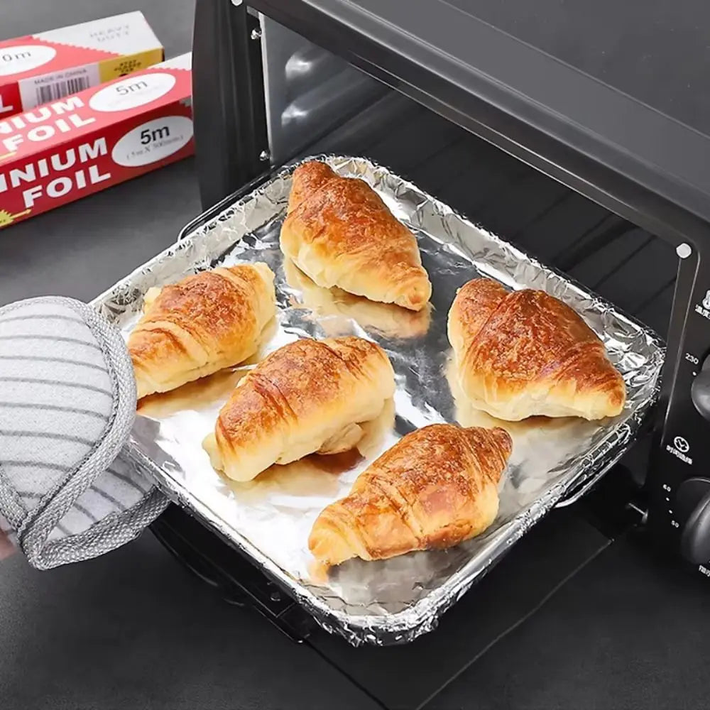 Food-Grade Non-Stick Aluminum Foil Roll – 5m, 10m & 20m Aluminum Foil Roll Nixie