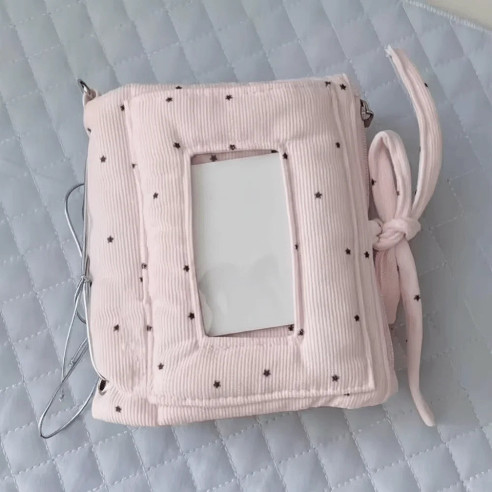 M5 Mini Pocket Notebook Polka Dot Corduroy Binder Planner