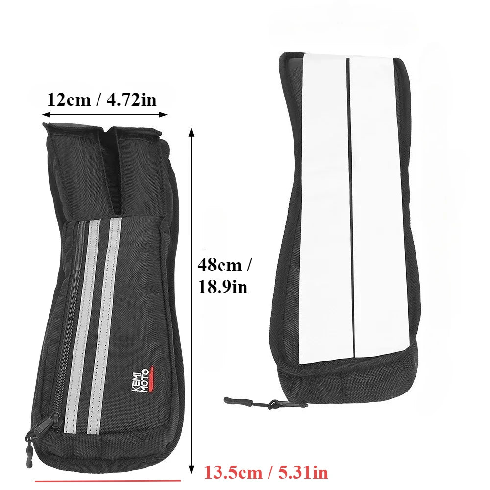 Motorcycle Saddlebag Lid Organizers 2-Pack | 2014-2025 Touring Saddlebag Organizer Nixie