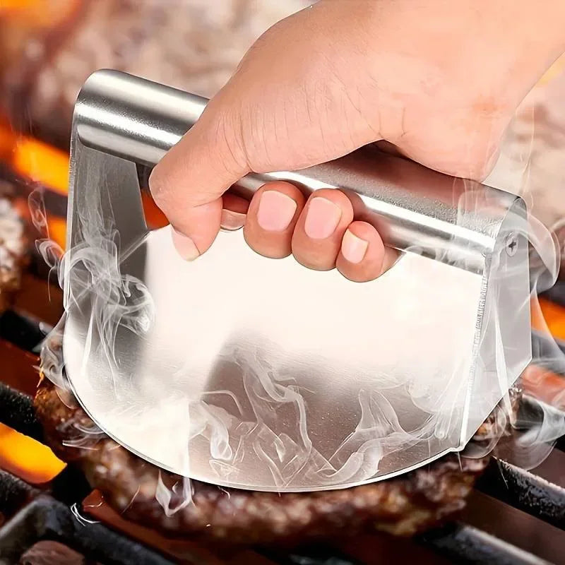 Stainless Steel Smash Burger Press – Non-Stick Patty Maker Burger Press Nixie