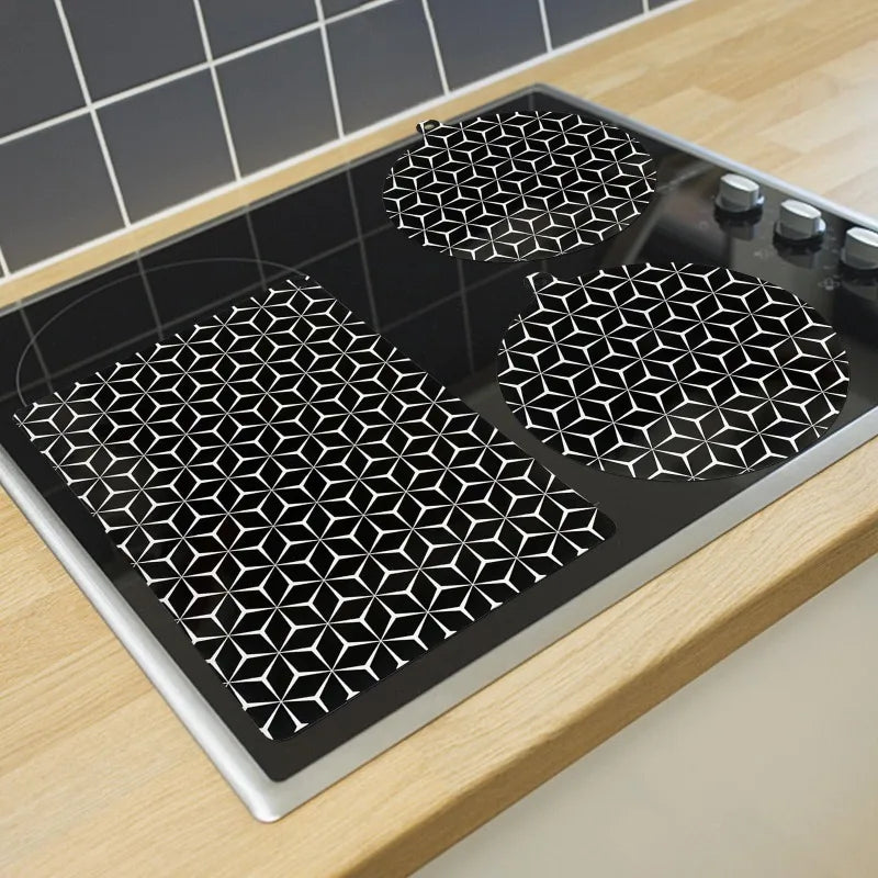Silicone Induction Cooktop Mat – Non-Slip Heat Resistant Pad Silicone Kitchen Mat Nixie