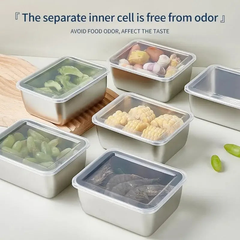Stainless Steel Airtight Food Storage Container with Lid Food Storage Container Nixie