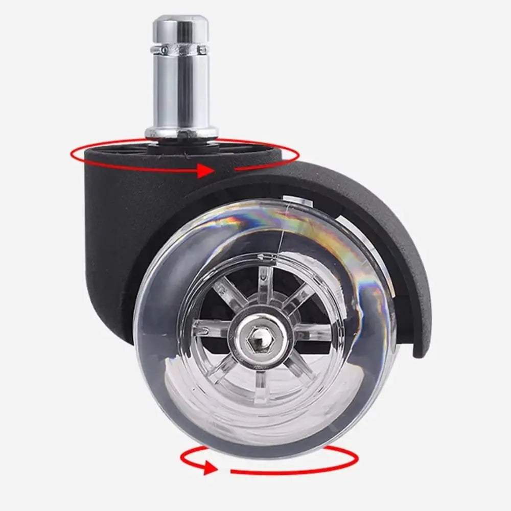 Silent Universal Chair Caster Wheels 360° – 1 or 5 Pack Furniture Caster Wheels Nixie