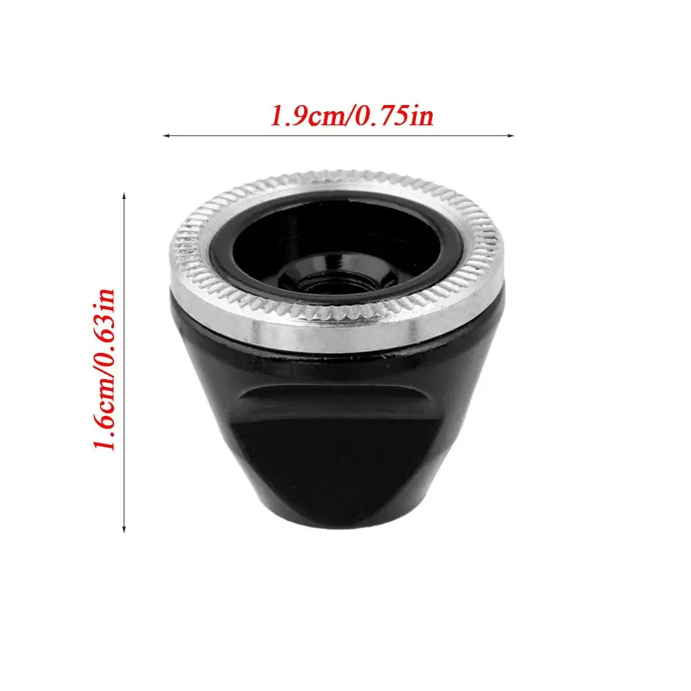 Aluminum Alloy Bicycle M5 Quick Release Axle Hub Nut Cap Bicycle Hub Nut Nixie