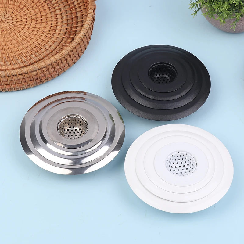 Stainless Steel Sink Strainer & Shower Hair Catcher Stopper Drain Strainer Nixie
