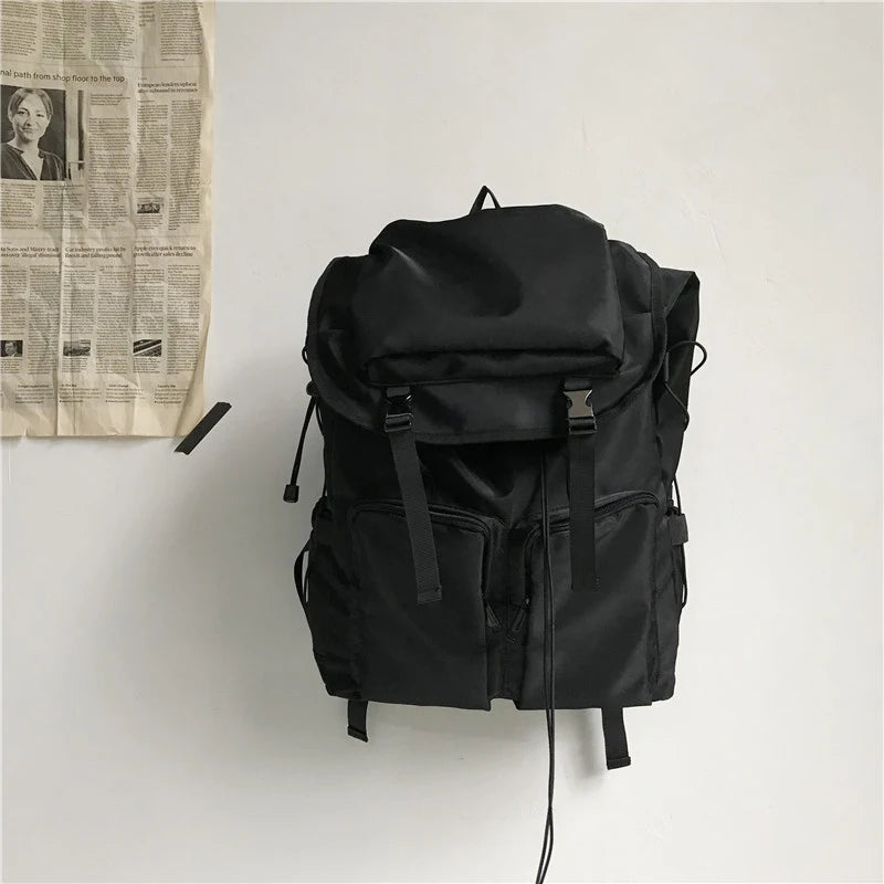 Harajuku Vintage Dark Style Unisex Travel Backpack 36–55L Fashion Backpack Nixie