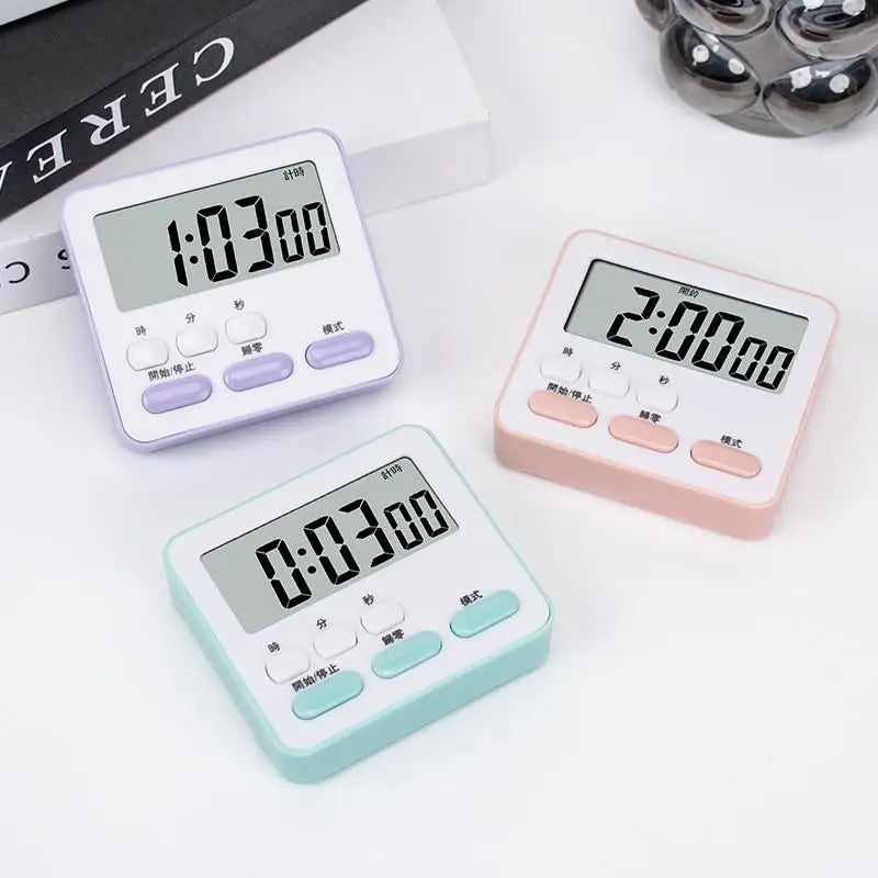 Digital Kitchen Timer Countdown Alarm Clock Stopwatch