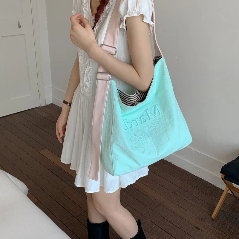 Korean Embroidered Crossbody Bag – Guava Shoulder Handbag Crossbody Handbag Nixie