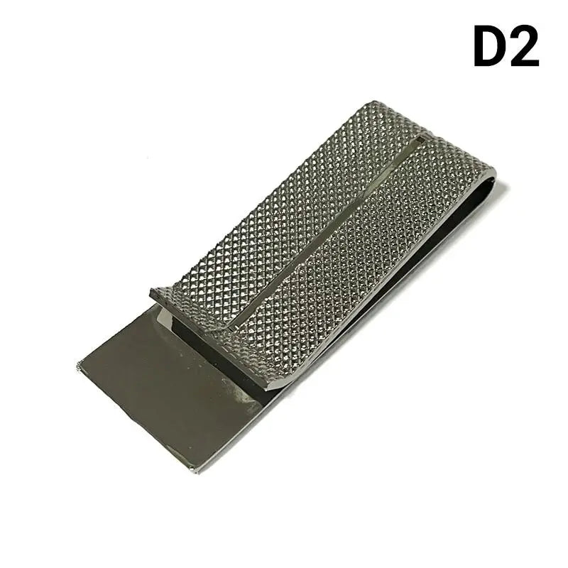Stainless Steel Slim Money Clip & Card Holder | JETTING Metal Money Clip Nixie D2
