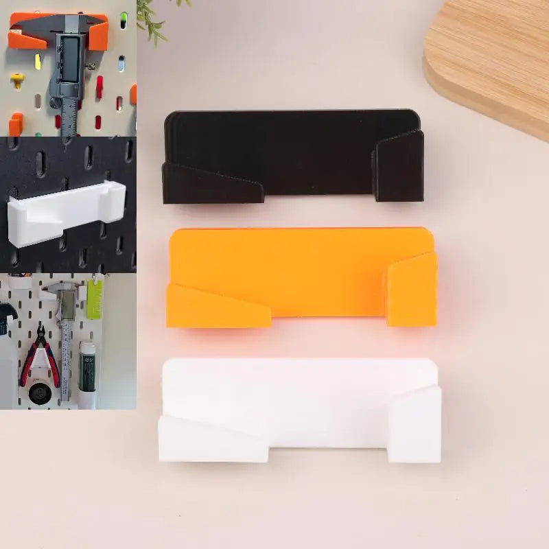 Vernier Caliper & Tape Measure Wall Mount Tool Organizer Tool Organizer Holder Nixie 2Pcs Orange